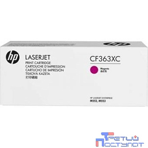 HP Картридж CF363XC 508X лазерный пурпурный увеличенной емкости (9500 стр) (белая коробка)
