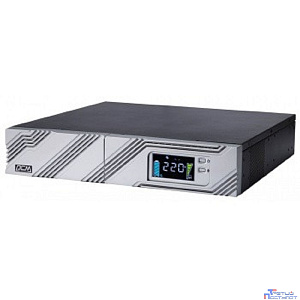 PowerCom Smart King RT SRT-3000A LCD ИБП {Line-Interactive, 3000VA / 2700W, Rack/Tower, IEC, Serial+USB, SmartSlot, подкл. доп. батарей} (1157690)