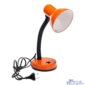 Camelion KD-301 С11 оранжевый (Светильник настольный 230В, 40...60W, ЛОН)