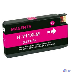 Струйный картридж NV Print 711 (NV-CZ131A) Magenta для HP Designjet T120/T520 (27 мл)