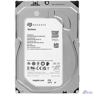 2TB Seagate Skyhawk (ST2000VX016) {Serial ATA III, 5400 rpm, 256mb, для видеонаблюдения}