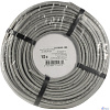Rexant (01-0043-100) Кабель витая пара U/UTP, CAT 5e, PVC, 4PR, 24AWG, INDOOR, SOLID, серый, 100м,