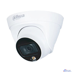 DAHUA DH-IPC-HDW1239T1P-LED-0360B-S6 Уличная турельная IP-видеокамера FullColor 2Мп, 1/2.8” CMOS, объектив 3.6мм, обнаружение людей, LED 30м, IP67, металл/пластик
