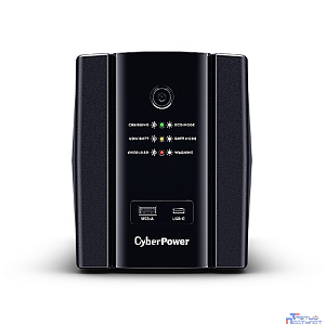 ИБП CyberPower UT2200EG {Line-Interactive, Tower, 2200VA/1320W USB/RJ11/45/USB charger A/C (4 EURO), 12В/9 Ач х 2}