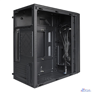 Exegate EX299140RUS Корпус Minitower ExeGate BAA-109U2-UNS400 (mATX, БП UNS400 с вент. 12см, 2*USB+2*USB3.0, аудио, черный)