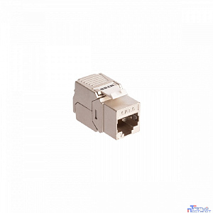 NTSS Розеточный модуль NTSS PREMIUM Keystone RJ45 FTP CAT6 180 градусов безинструментальный белый ver2 NTSS-KJ2-PM-FTP-RJ45-6-180-TL-WT