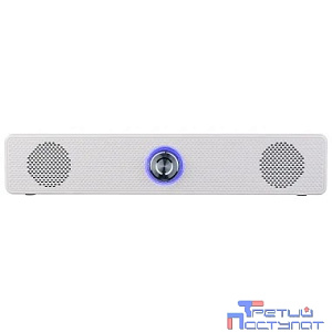 Perfeo компьютерная колонка-саундбар "MELODY", мощность 6 Вт, USB, пластик, белый