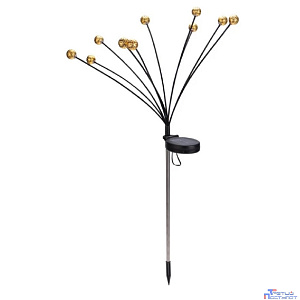 Rexant 602-2401 Светильник грунтовый Лалели, 3000К, встроенный аккумулятор, солнечная панель, коллекция Стамбул