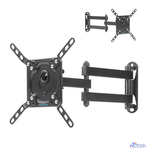 Kromax DIX-14 черный 15"-42" макс.20кг настенный поворотно-выдвижной и наклонный