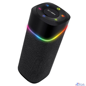 SVEN PS-155, черный (10 Вт, Waterproof (IPx4), TWS, Bluetooth, FM, USB, 1200мА*ч)