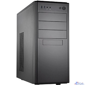 Корпус FoxLine Case Foxline FL-886-FL500S-U32 |FL-886-FL500S-U32| ATX case, black, w/PSU 500W 12cm, w/2xUSB3.0, w/ pwr cord, w/o FAN