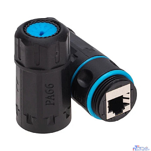 Rexant (02-0283) Индустриальный проходной адаптер уличный, RJ-45(8P8C), FTP, CAT 6, IP68