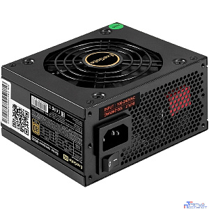 Exegate EX297192RUS Блок питания 550W ExeGate M550 GOLD (SFX, APFC, КПД 90% (80 PLUS GOLD), 9cm fan, 24pin, (4+4)pin, 2xPCI-E, 6xSATA, 3xIDE, 1xFDD, Full Cable Management, black, ATX adapter, Retail b