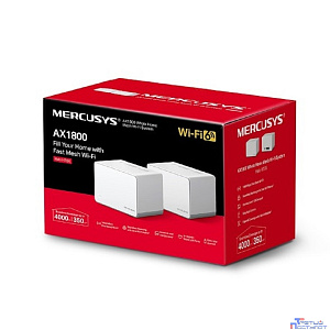 Mercusys Halo H70X(2-pack) AX1800 Домашняя Mesh Wi-Fi 6 система