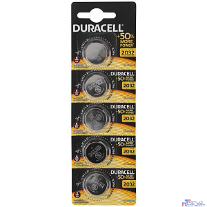 Duracell CR2032/5BL (5 шт. в уп-ке)