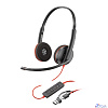 Poly Blackwire 8X229A6 3225 Stereo USB-C Headset +3.5mm Plug +USB-C/A Adapter (Bulk) Гарнитура проводная