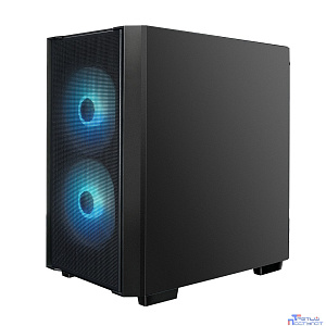 XASTRA Корпус  A400M 3FRGB Black mATX/Mesh /Screwless TG+Mesh/2x140mm+1x120mm FC FRGB fans/ A400M-2FC14F-1FC12F