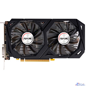 Видеокарта AFOX GTX1660TI 6Gb 192bit GDDR6 DP/DVI/HDMI  ATX Dual Fan (AF1660TI-6144D6H7-V4) RTL