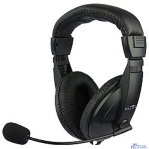 Oklick HS-M137V черный 1.8м мониторы оголовье