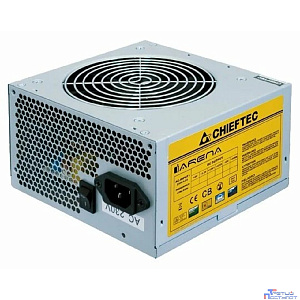 Chieftec 500W OEM [GPA-500S8] {ATX-12V V.2.3 PSU with 12 cm fan, Active PFC, ficiency >80% 230V only}