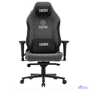 Кресло Cactus CS-CHR-MAG-GY серый/черный крестов. сталь пластик черный (2002016)