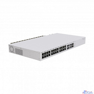 MikroTik CRS326-4C+20G+2Q+RM Коммутатор, 4Combo 10G/2.5G, 20*2.5Gbit RJ45, 2QSFP+*40Gbit