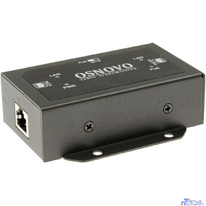 E-PoE/2G(90W) PoE удлинитель 10M/100M/1000M Gigabit Ethernet до 700 метров со встроенной грозозащитой 6кВ.