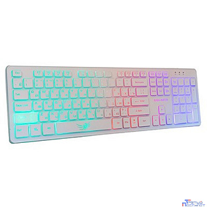 Dialog Gan-Kata Клавиатура KGK-17U WHITE - игровая с RGB-подсветкой, USB, белая