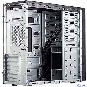 Корпус FoxLine Case Foxline FL-886-FL500S-U32 |FL-886-FL500S-U32| ATX case, black, w/PSU 500W 12cm, w/2xUSB3.0, w/ pwr cord, w/o FAN
