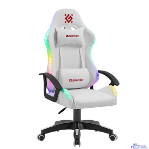 Игровое кресло Factor X RGB,Белый,класс 2,PU DEFENDER