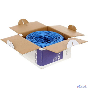 5bites Кабель Express US5525-305B-BL витая пара UTP / SOLID / 5E / 24AWG / 100% COPPER / PVC / BLUE / 305M