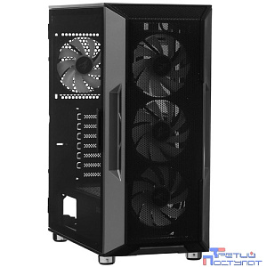 Корпус Zalman i3 NEO Mid Tower (ATX/M-ATX/Mini-ITX, без БП, Steel, Plastic, Tempered Glass, 4x120mm FAN RGB LED Effect)