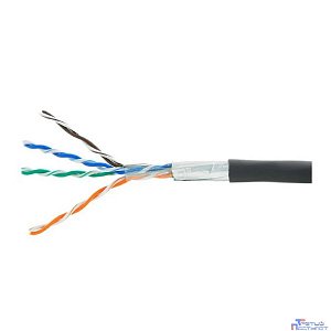 Cablexpert FPC-5051E-4-CU Кабель Cablexpert (RU) FTP indoor 4x2x0.51, медный, кат.5e, однож., 305м, box, серый