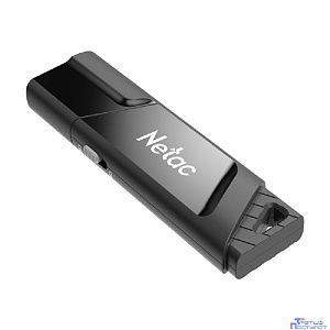 Netac USB Drive 16GB U336S <NT03U336S-016G-30BK>, USB3.0, пластиковая с защитой от записи