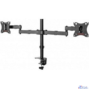 Arm Media LCD-T04 черный 15"-28" макс.14кг настольный поворот и наклон верт.перемещ.