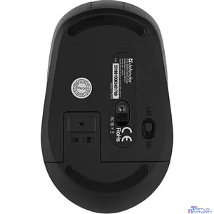 Defender Auris MB-027 { Беспроводная оптическая мышь,серый,4D,800-1600dpi,бесшумн } [52029]