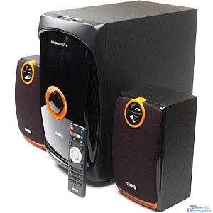 Dialog Progressive AP-200 BLACK { 2.1, 30W+2*15W RMS, USB+SD reader }