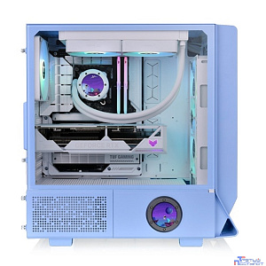 Корпус Thermaltake Ceres 350 MX голубой без БП E-ATX 2x140mm 2xUSB3.0 audio bott PSU