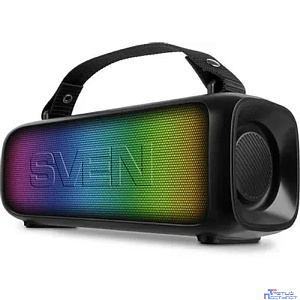 SVEN PS-235, черный (12 Вт, TWS, Bluetooth, FM, USB, 1500мА*ч)