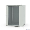 Шкаф настенный 19", 15U Filum FL-WB-1566GM-GY Wall Box (ШхГхВ) 600x600x757 мм, дверь стеклянная, цвет серый RAL7035