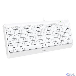 Клавиатура + мышь A4Tech Fstyler F1512 клав:белый мышь:белый USB (F1512 WHITE)