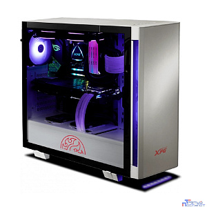 XPG INVADER WHITE (INVADER-WHCWW) (Midi-Tower, белый, TG, 120mm fan*2)