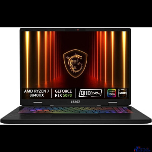 MSI Crosshair A16 HX D8WGKG-078XRU [9S7-15PL21-078] Grey 16" {QHD+ Ryzen 7 8840HX/ 32Gb/ SSD1Tb/RTX5070 8Gb/DOS}