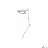 Rexant 31-0111 Лупа на струбцине , квадратная, 5D, с подсветкой, белая