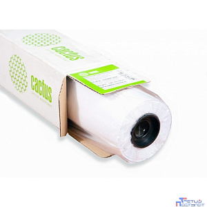 Cactus CS-PC120-61030 Бумага 24"(A1) 610мм-30м/120г/м2/белый матовое универсальная (с покрытием) втулка:50.8мм (2")