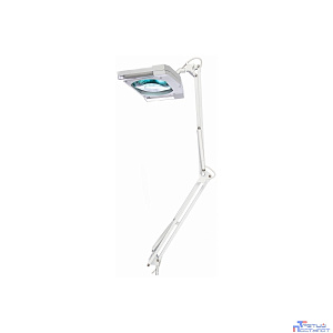 Rexant 31-0111 Лупа на струбцине , квадратная, 5D, с подсветкой, белая