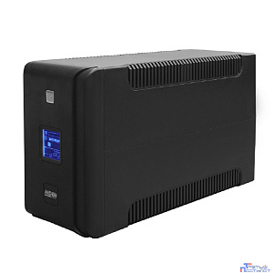 ИБП HIDEN EXPERT ULS1200C 1200ВА/720Вт {Линейно-интерактивный,4xSchuko+2xIEC C13 LCD, USB, встроенные АКБ 2x12B/7Ач}
