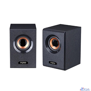 Колонки,Rapoo,A80,2.0,3Вт(1.5Вт*2),USB,3.5Mini Jack,40-20000Гц,65Дб,Черный