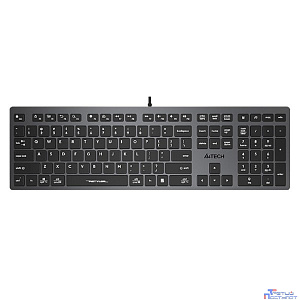 Клавиатура A4Tech Fstyler FX50 серый USB slim Multimedia (FX50 GREY) [FX50 GREY]
