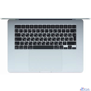 Apple MacBook Air 15-inch 2025 [MC7D4ZA/A] (КЛАВ.РУС.ГРАВ.) Sky Blue 15.3" Liquid Retina {(2880x1864) M4 10C CPU 10C GPU/24GB/512GB SSD/рекоменд.переходник 1979059/1991284} (A3241)
